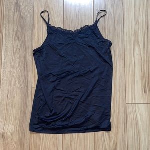 Black Camisole with Lace DetailTBD P